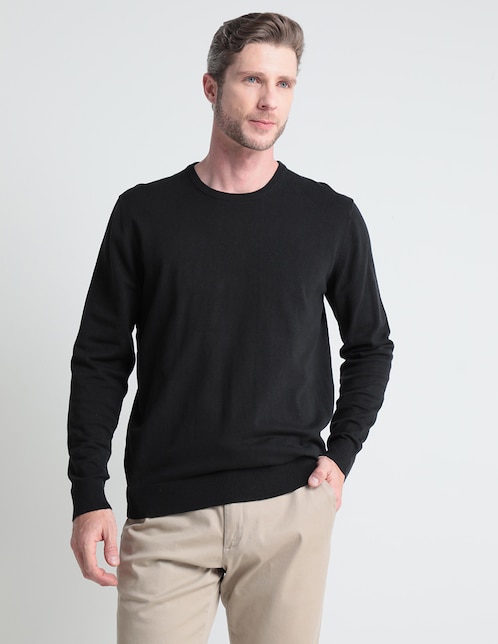 Sueter cuello redondo para hombre 1