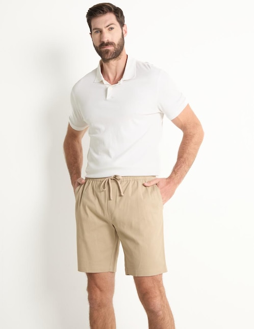 Bermuda de algodón para hombre 1