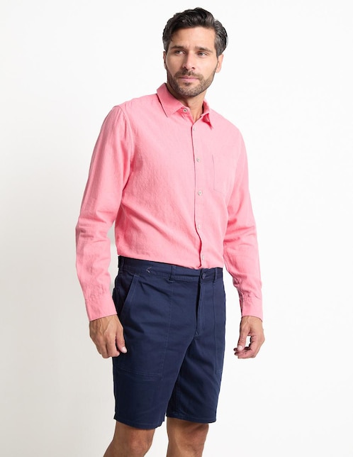 Bermuda de algodón para hombre 1