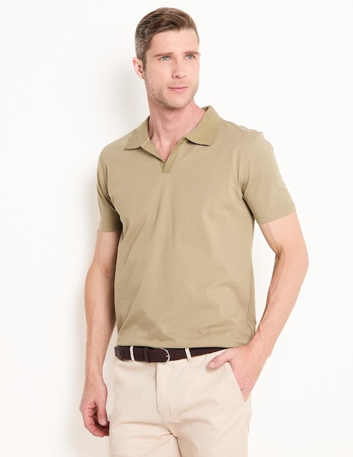 Playera tipo polo Wekeend para hombre