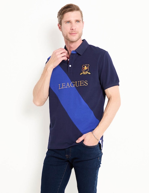 Playera tipo polo para hombre