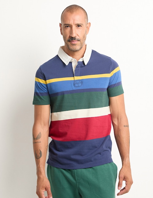 Playera tipo polo para hombre