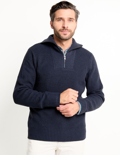 Suéter cuello alto para hombre