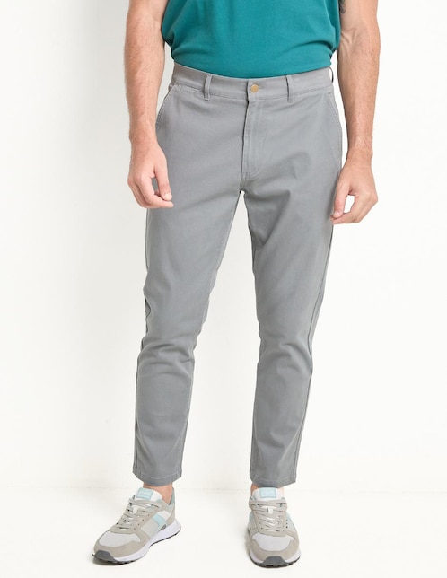 PANTALON CHINO WEEKEND, 36, GRIS LISO R