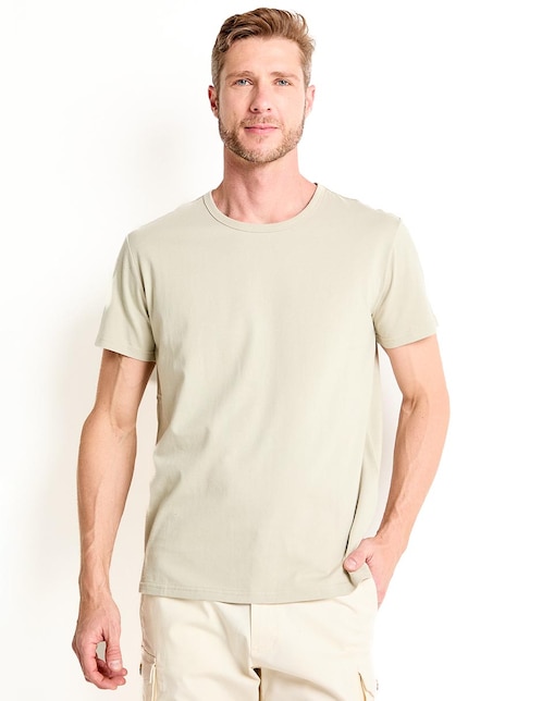 Playera cuello redondo para hombre 1