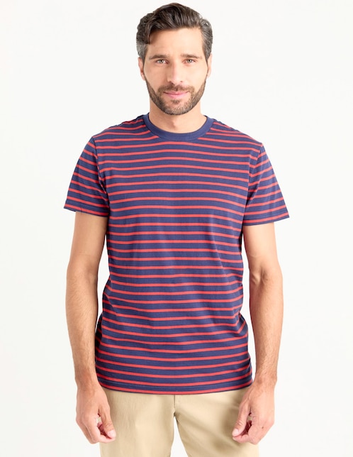 Playera cuello redondo para hombre 1