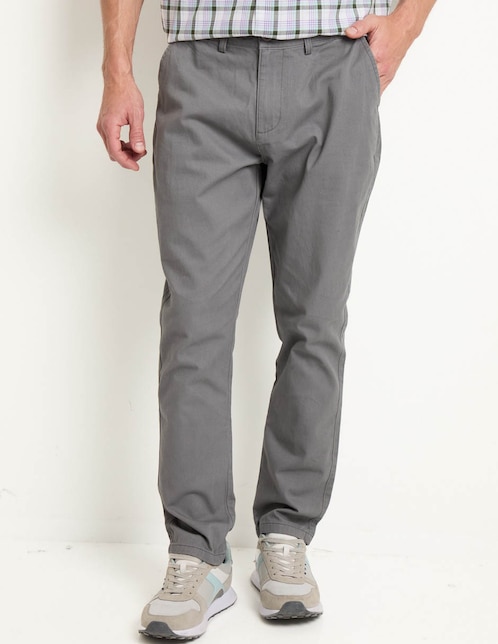 Pantalón chino recto para hombre 1