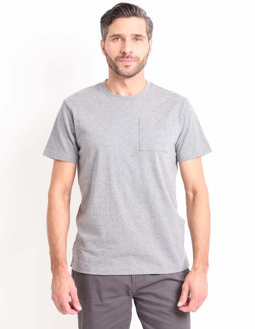 Playera cuello redondo para hombre 1