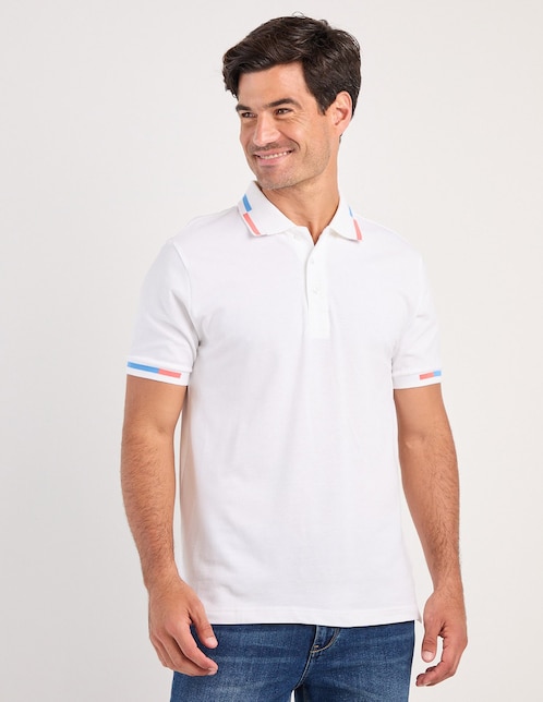 Playera tipo polo Weekend para hombre