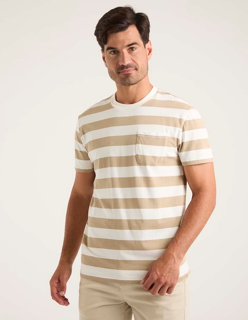 Playera cuello redondo para hombre 1