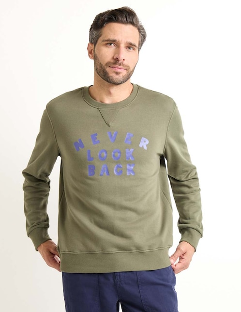 SUDADERA WKH25222-12 W, G, VERDE OLIVO