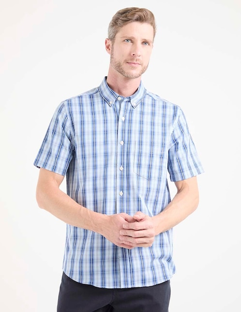 Camisa Casual manga corta para hombre 1