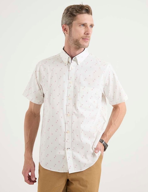 Camisa casual de manga corta para hombre 1