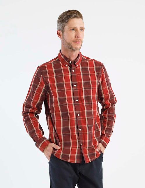 Camisa casual Weekend manga larga para hombre
