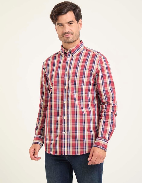 Camisa casual Weekend manga larga para hombre