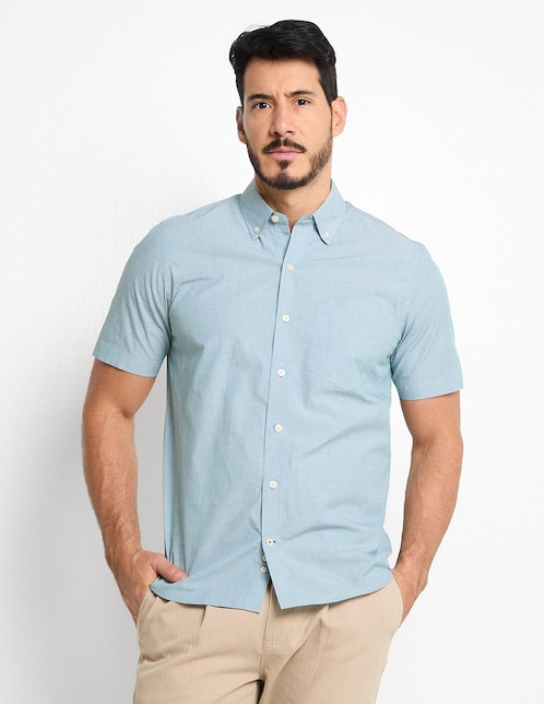 Camisa casual Weekend manga corta para hombre