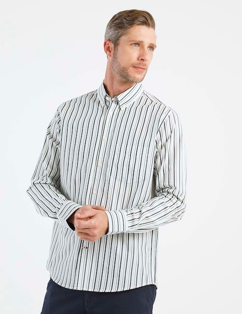 Camisa casual Weekend manga larga para hombre
