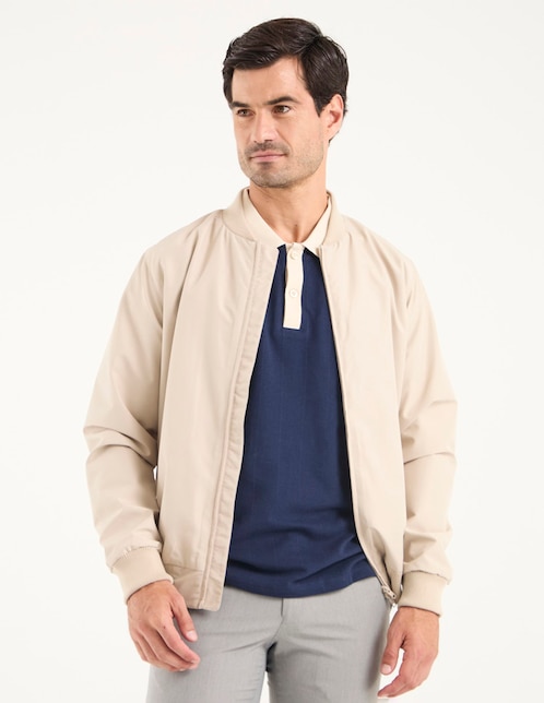 CHAMARRA WEEKEND, G, FEATHER GRAY LISO
