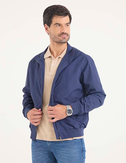 CHAMARRA WEEKEND, CH, NAVY BLAZER LISO
