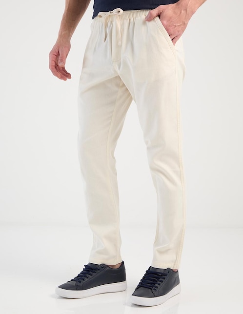 Pantalón jogger baggy de algodón para hombre 1