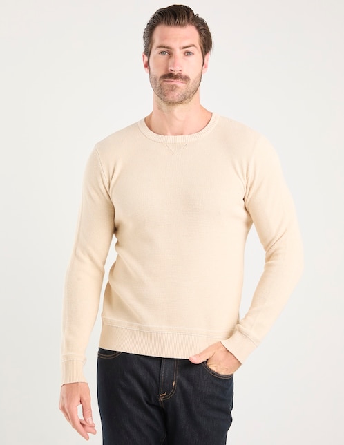 Suéter cuello redondo para hombre 1
