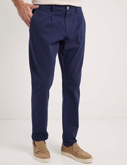 PANTALON WEEKEND, 32, AZUL MARINO LISO