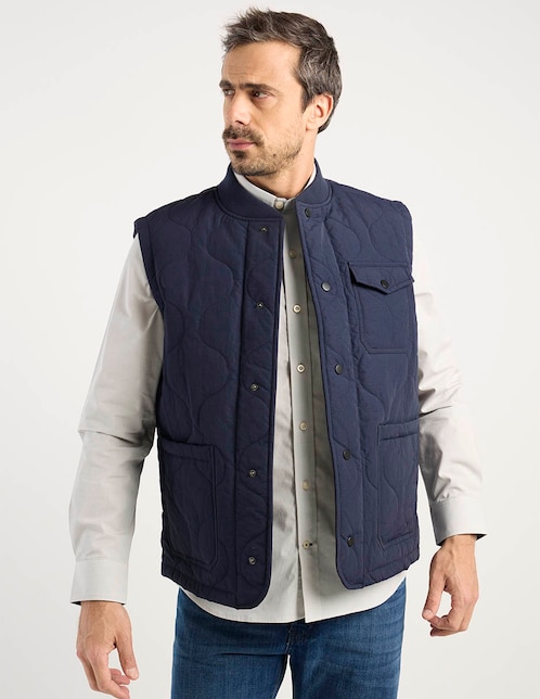 Chaleco con bolsillos para hombre 1