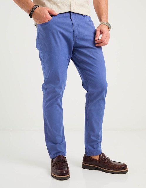 Pantalón casual chino straight Weekend Premium para hombre