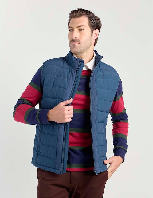 Chaleco con bolsillos para hombre 1