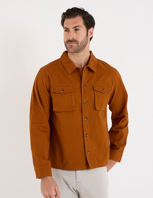 SOBRECAMISA WKH26096, CH, CARAMEL CAFÉ