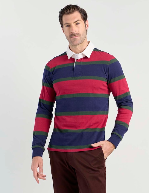 Playera tipo polo Weekend para hombre