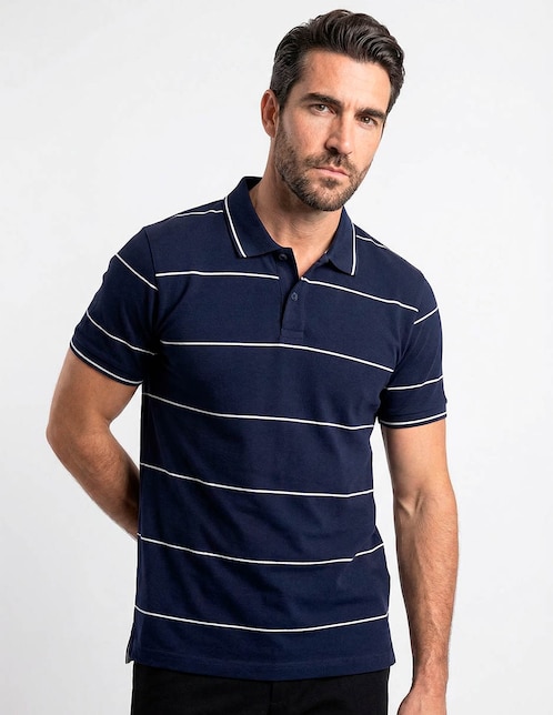 POLO WKH26120-05 WEEKE, M, AZUL MARINO
