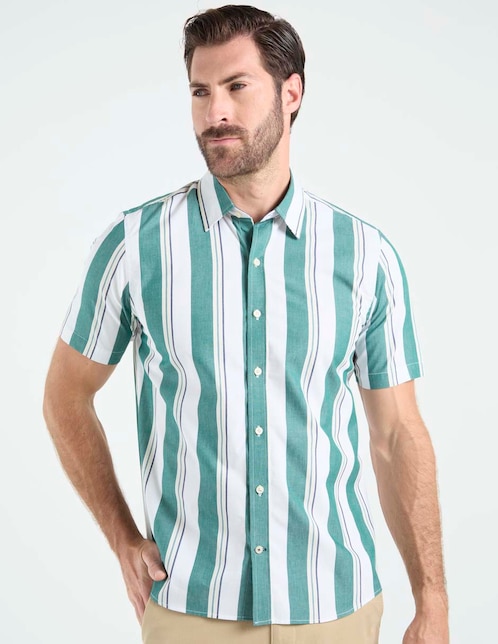 Camisa casual Weekend manga corta para hombre