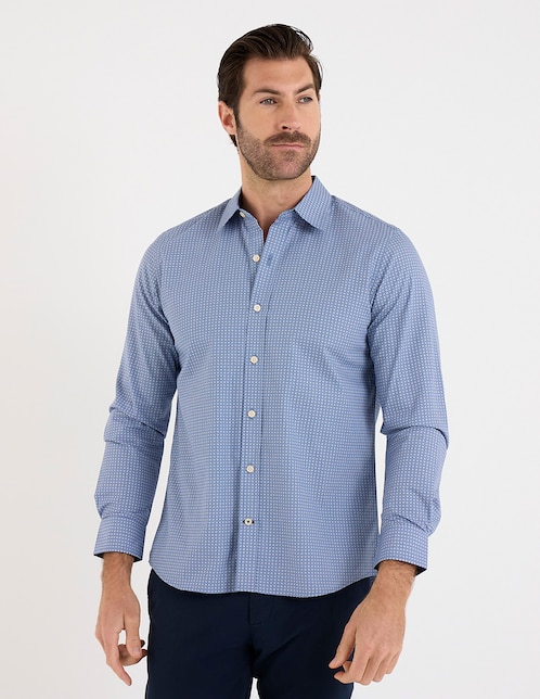 Camisa casual Weekend manga larga para hombre