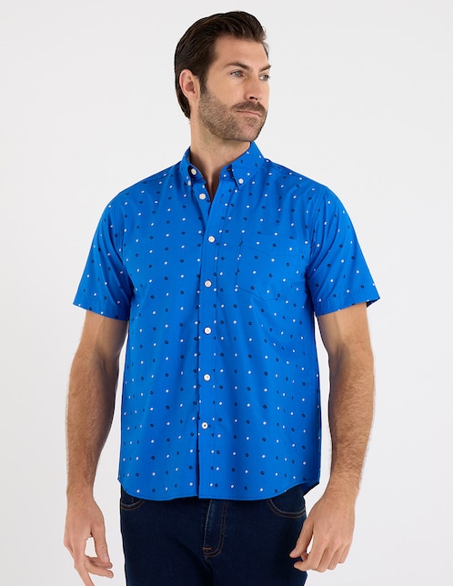 Camisa casual Weekend manga corta para hombre