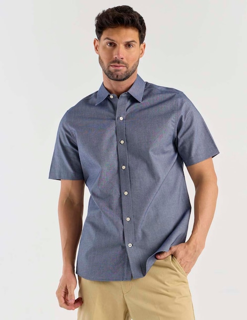 Camisa casual Weekend manga corta para hombre