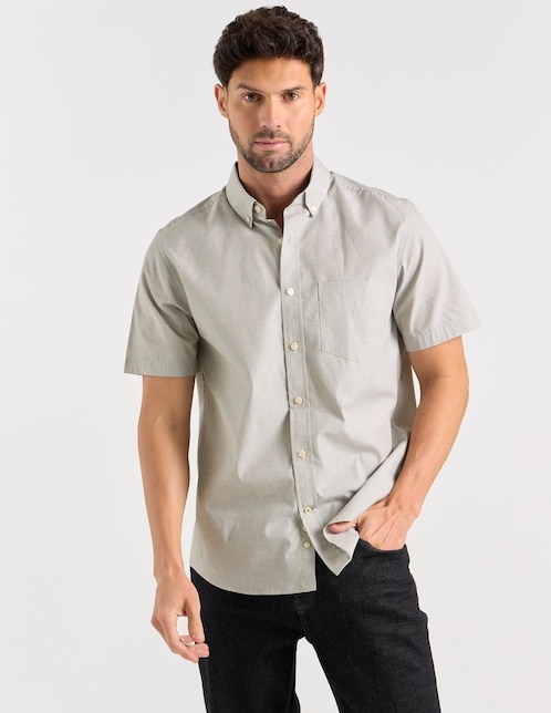 Camisa casual Weekend manga corta para hombre