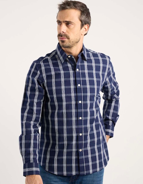 Camisa casual Weekend manga larga para hombre