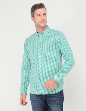 Camisa casual Weekend algodón para hombre Suburbia.com.mx