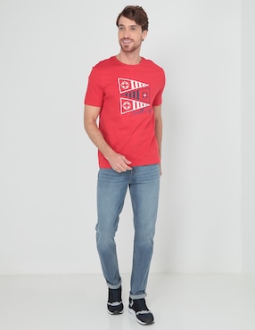 Playera Weekend cuello redondo para hombre