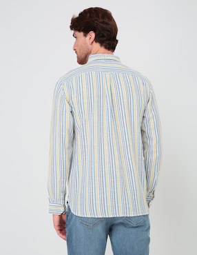 Camisa casual Weekend manga larga para hombre