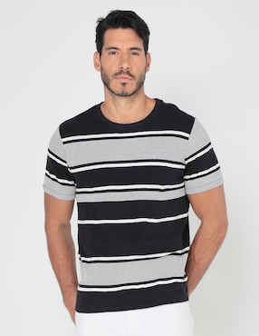 Playera Weekend Cuello Redondo Para Hombre