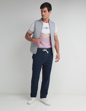 Pants slim Weekend con jareta para hombre