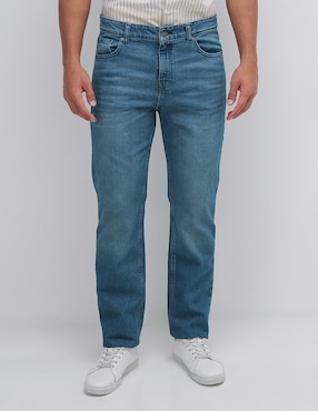 Jeans Regular Weekend Lavado Claro Para Hombre