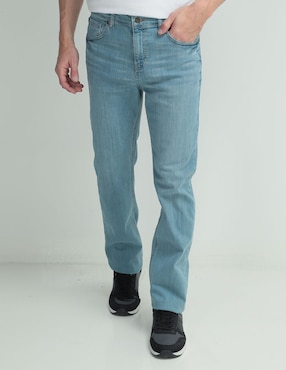 Jeans Straight Weekend Lavado Claro Para Hombre