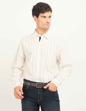 Camisa casual Weekend manga larga para hombre