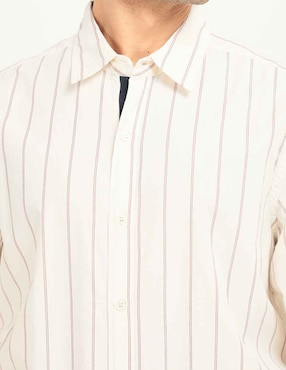 Camisa casual Weekend manga larga para hombre
