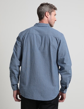 Camisa casual Weekend de algodón manga larga para hombre