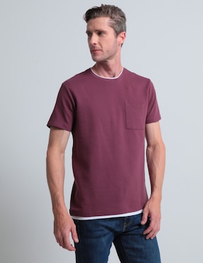 Playera Weekend Cuello Redondo Para Hombre