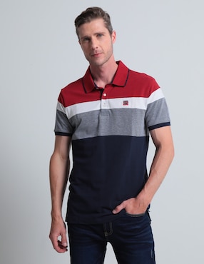 Playera Tipo Polo Weekend Para Hombre